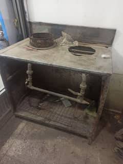 counter stove