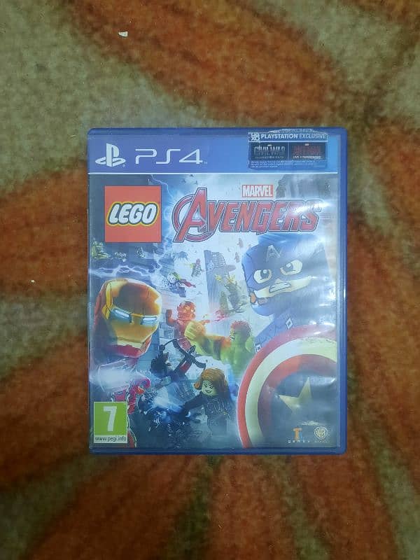 LEGO MARVEL AVENGERS FOR PS4 0