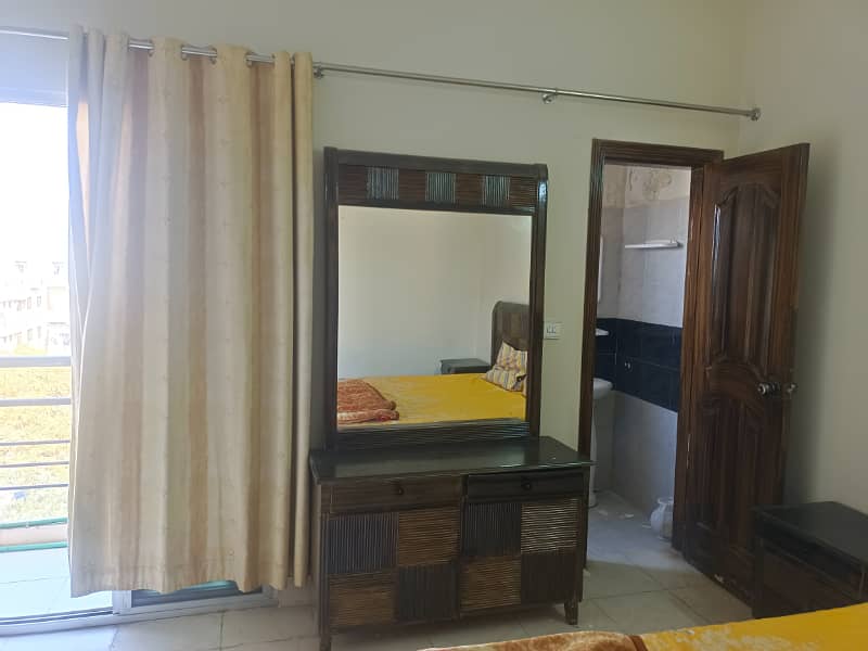 Full Furnished 1bedroom Apartment Available For Rent In D17 Islamabad 2