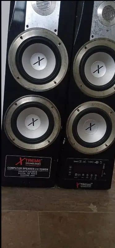 heavy bass sound system Xtreme amazing 4 plus 03442085434 0