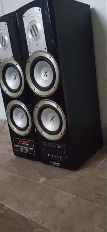 heavy bass sound system Xtreme amazing 4 plus 03442085434 2