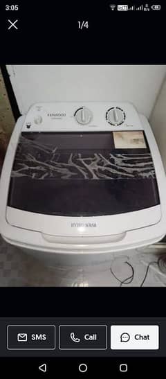 Kenwood washing machine & Kenwood dryer for sale 6 month used