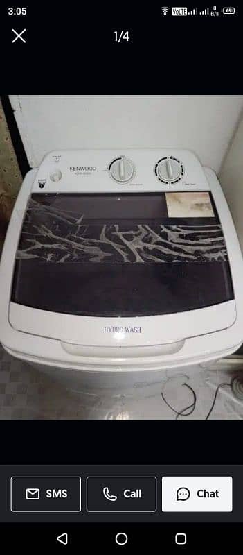 Kenwood washing machine & Kenwood dryer for sale 6 month used 0