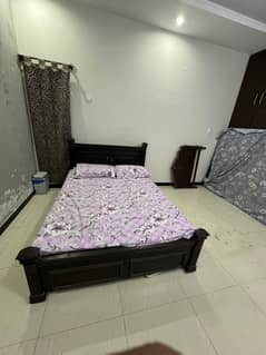 Queen Bed For Urgent Sale without mattress