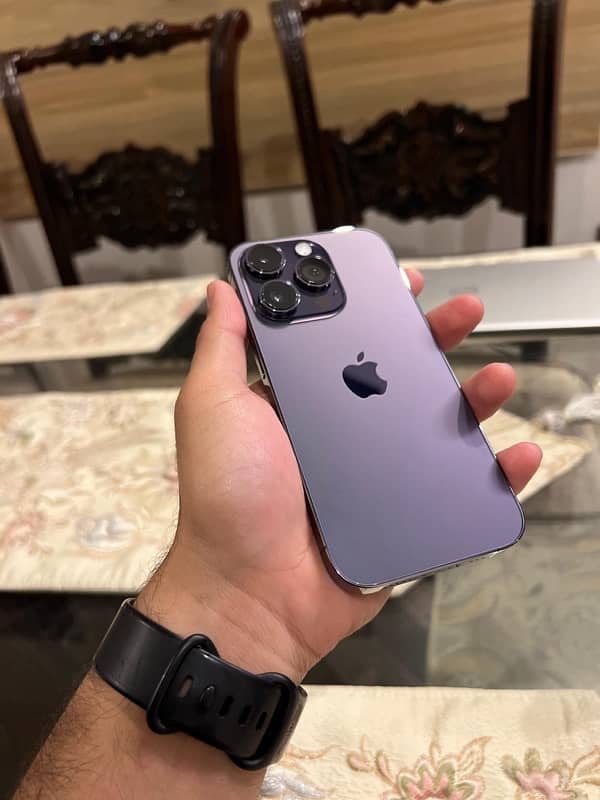 Iphone 14 Pro 512GB 93% BH PTA approved 0