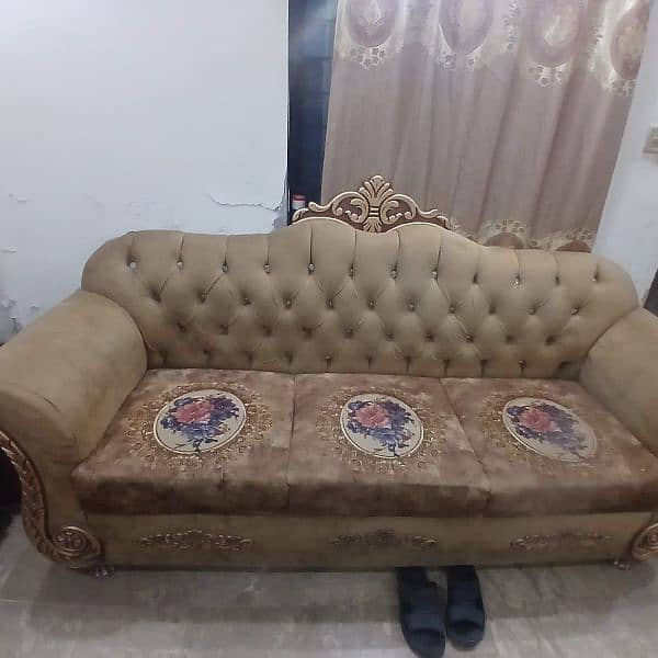 sofa set 6 seater fancy 0