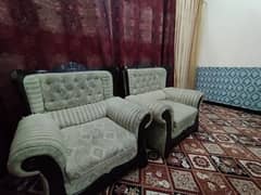 chonoti 7 seater sofa with dewan with 3 tables