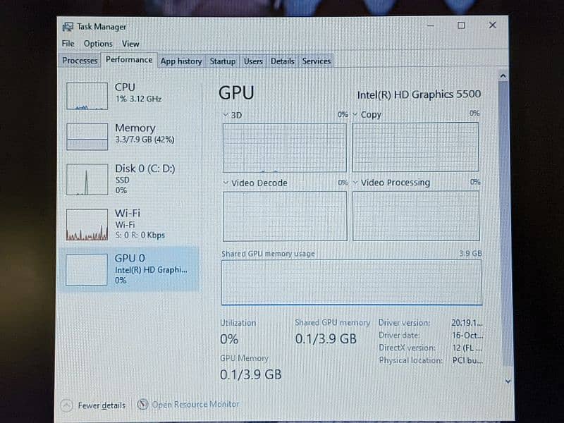 core i7 5th generation 8gb Ram 256gb Ssd 5