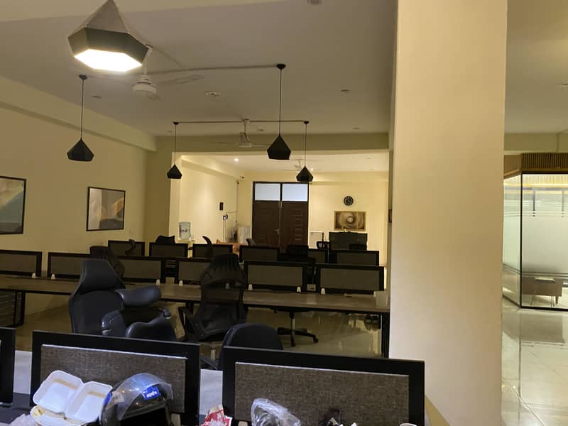 6000 Square Feet Commercial New Floors For Rent N Block Johar Town 6