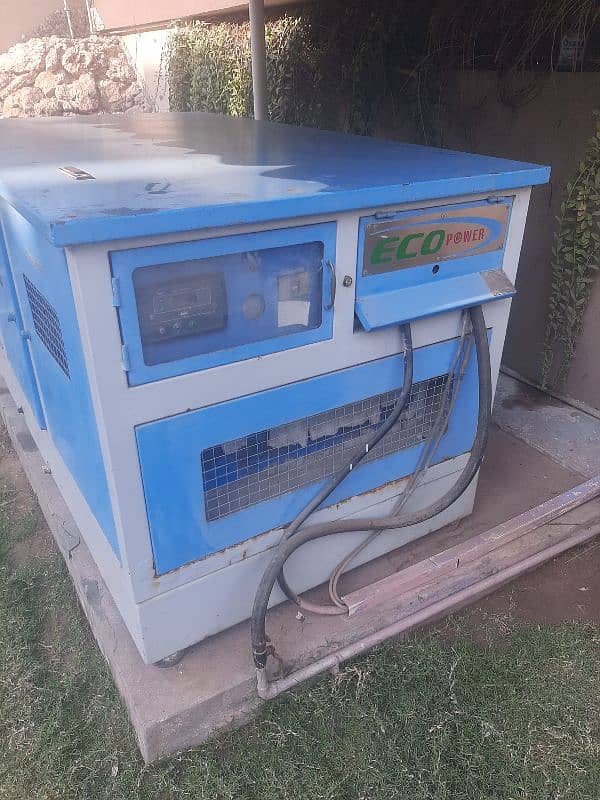 Used, Petrol and Gas based generator 8