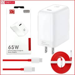 OnePlus 65W Warp Charge Power Adapter with Type-C to Type-C Fast Charg