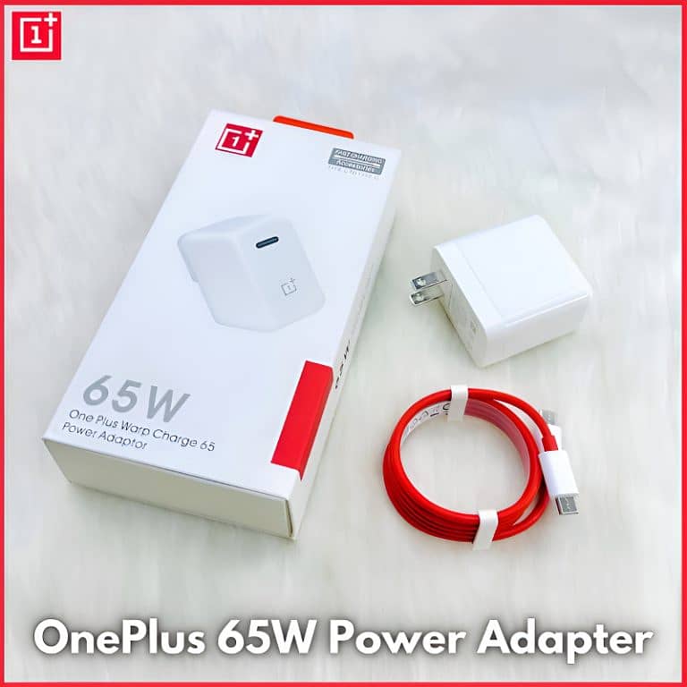 OnePlus 65W Warp Charge Power Adapter with Type-C to Type-C Fast Charg 5