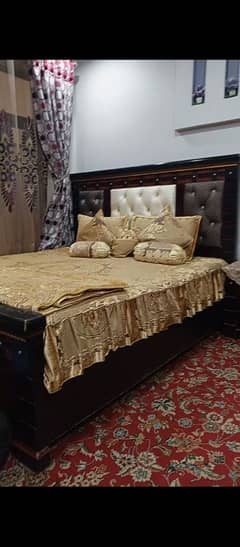 king size bed with mattress for sale