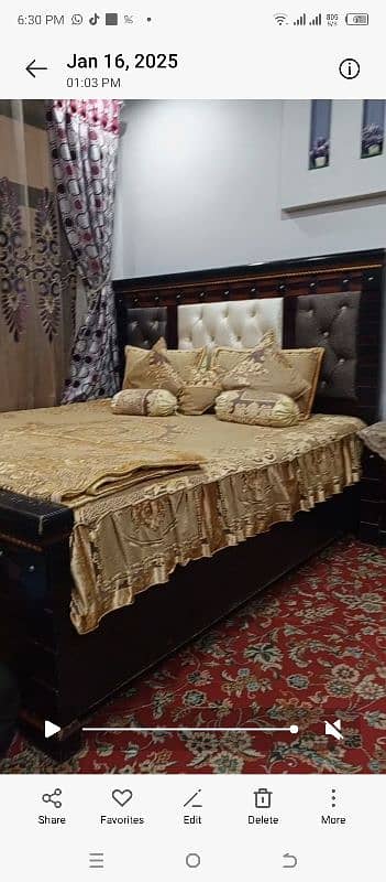 king size bed with mattress for sale 1