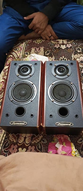 ACCUSOUND. speaker model no. DLR. 420. 0