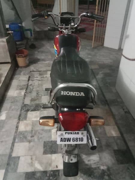 HONDA CD70 2021 MUDEL AAL PUNJAAB NAMBER biometric available 3