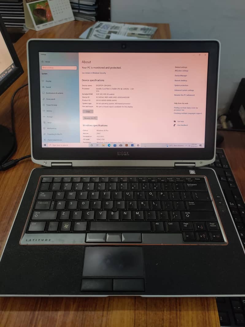 Dell Latitude 6320 i5 2nd generation without Battery. 1