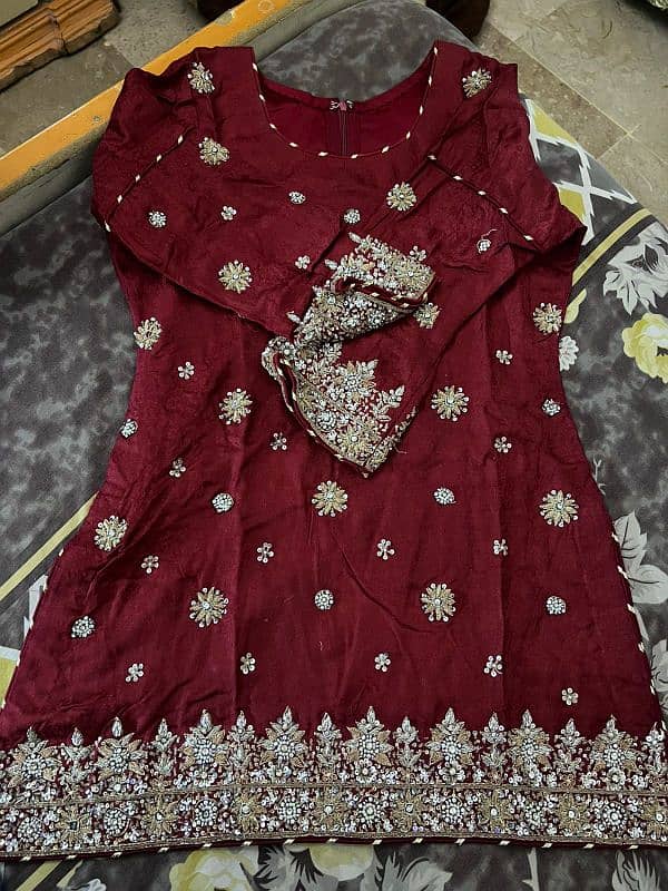 Fancy bridal sharara 1