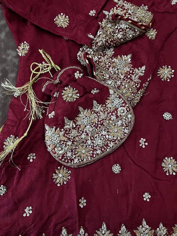 Fancy bridal sharara 2