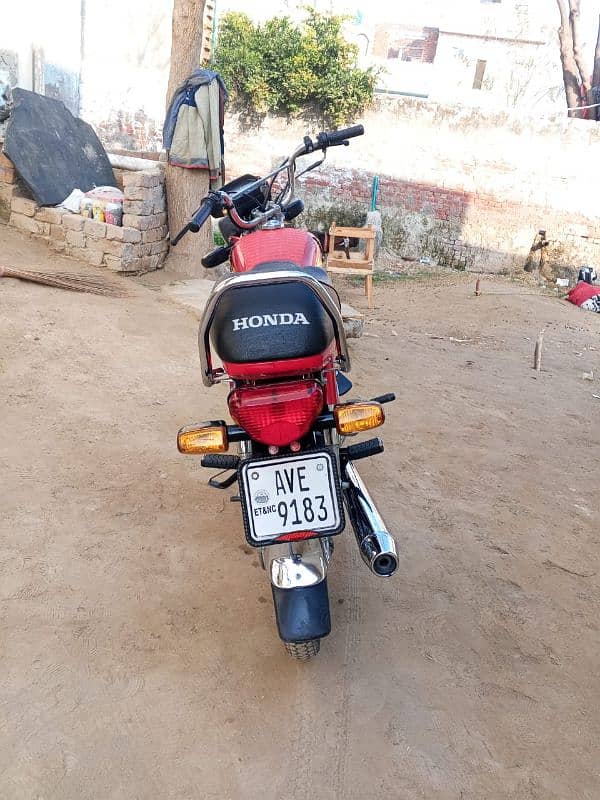 Honda CD70 Showroom condition urgent sale 2