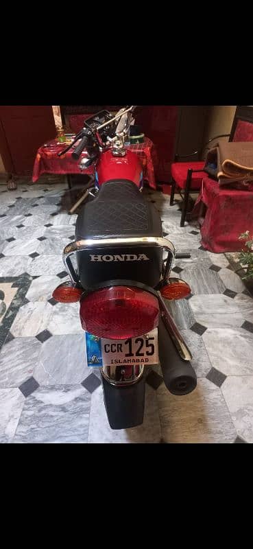 Vip Number ( CCR-125 ) Honda Cg 125 10