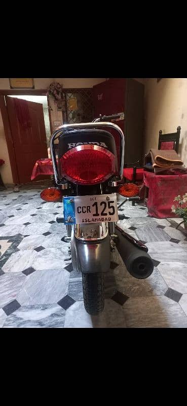 Vip Number ( CCR-125 ) Honda Cg 125 11