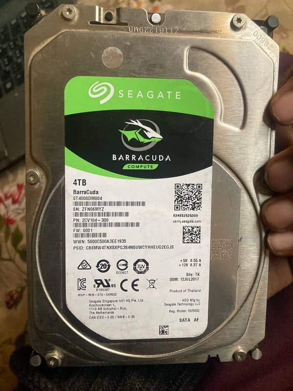 4 TB Internal Hard Drive 1