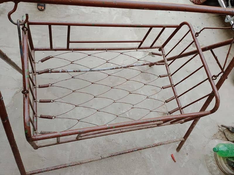 extra Large Baby Cot, Fully 100% Made with hard iron 0