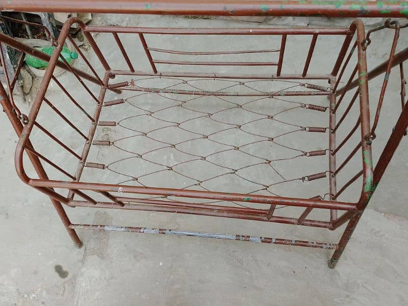 extra Large Baby Cot, Fully 100% Made with hard iron 2