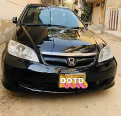 Black Honda Civic EXi 2006