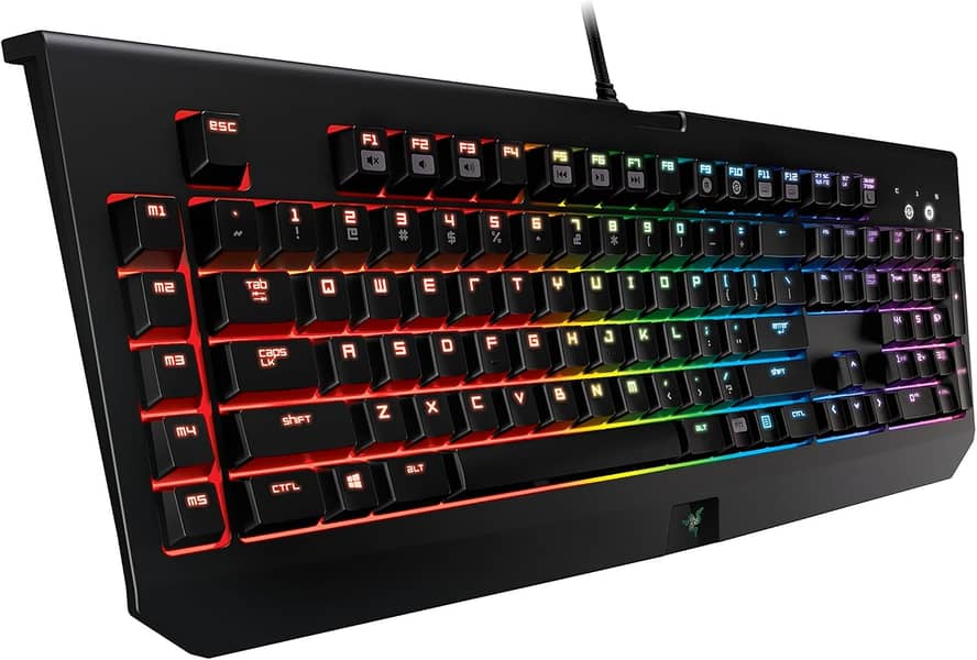 Razer BlackWidow Chroma: Clicky RGB Mechanical Gaming Keyboard 0