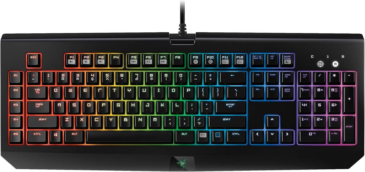 Razer BlackWidow Chroma: Clicky RGB Mechanical Gaming Keyboard 1