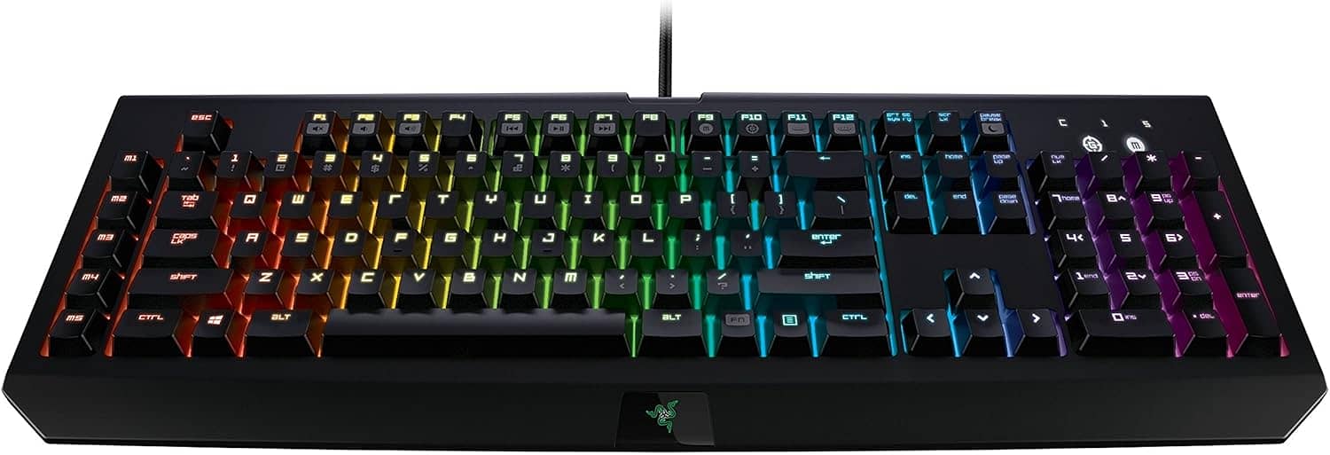 Razer BlackWidow Chroma: Clicky RGB Mechanical Gaming Keyboard 3