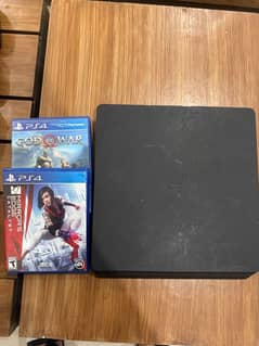 PS4 Slim 500GB with 2 Games