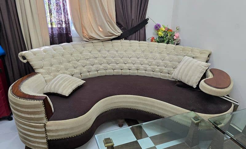 Luxury 7 seater sofa set 0