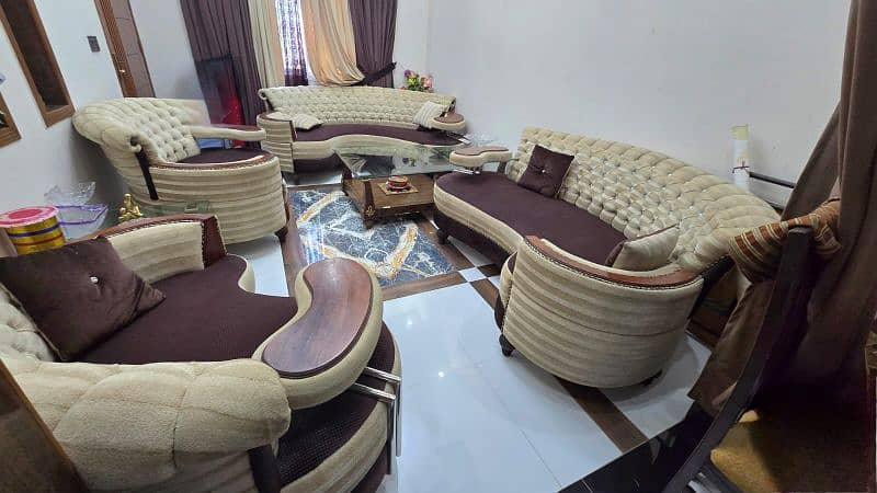 Luxury 7 seater sofa set 4