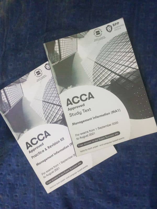 ACCA MA1 STUDY TEXT & KIT 0