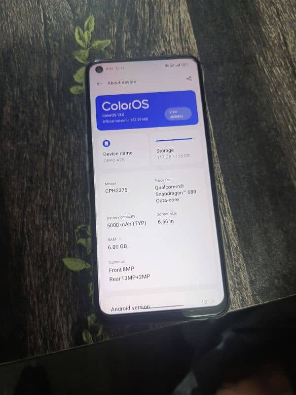 oppo A76 for sale 3