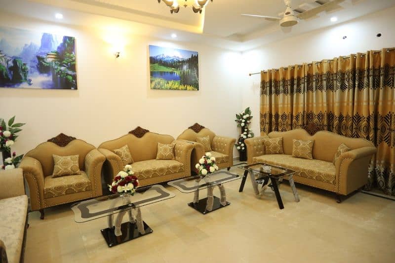 fully furnished upper portion for rent in bahria Town rawalpindi 4