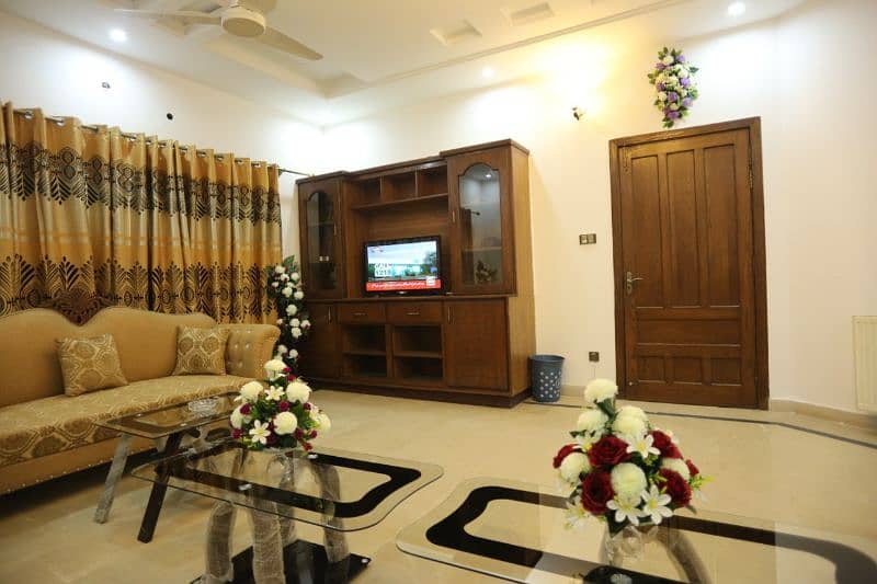 fully furnished upper portion for rent in bahria Town rawalpindi 5