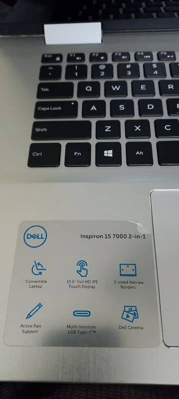 Dell Inspiron 15 7586 2in1 laptop negotiable price 8