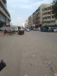 North Nazimabad block B shop for rent saima bridge view