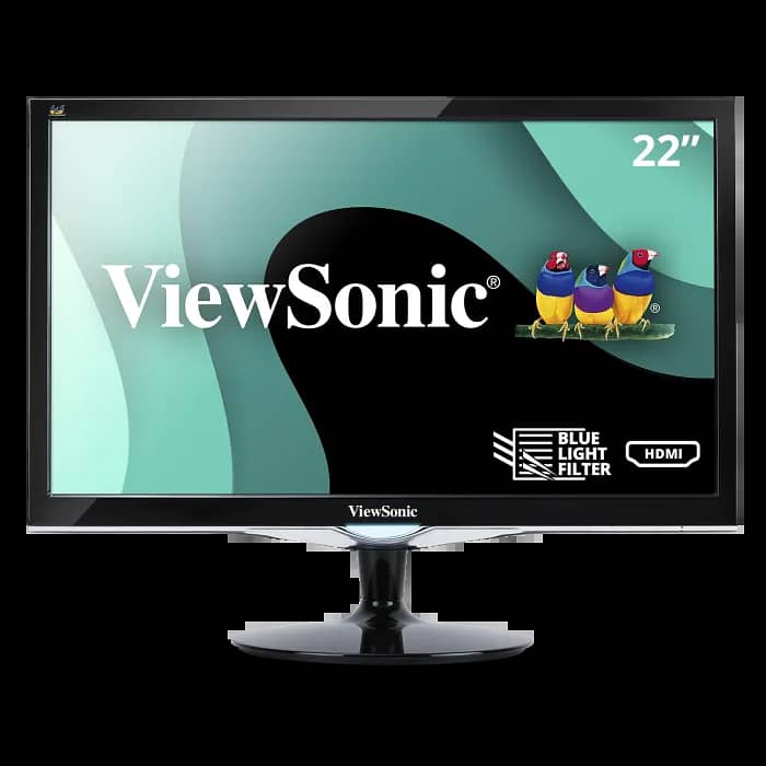 Gaming PC + ViewSonic Monitor | i5 4th Gen, RX 580 8GB, 16GB RAM 1