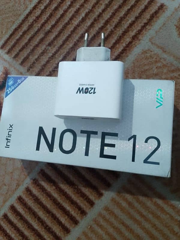 Infinix note 12 VIP ORIGNAL. NOT OPEN NOT REPAIR 1