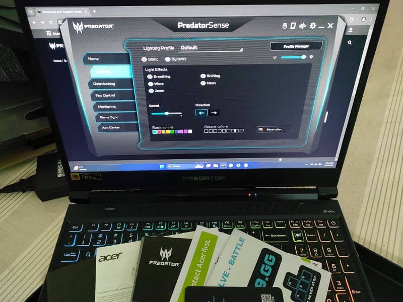 Acer Predator Helios 300 i7 10th gen rtx 2060 9