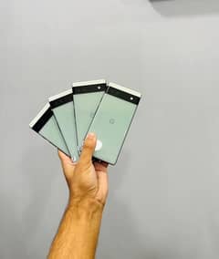 Google Pixel 6a (6/128gb) Brand New Stock Paper kits Available