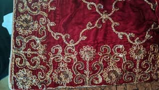 Velvet Shawl Embroidery Dori + Seq Work Shawl ladies and Gents