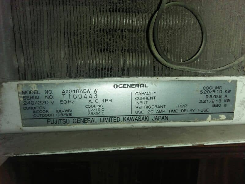 one window ac in good condition 1