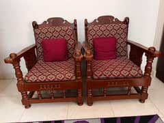 wooden sofa chairs