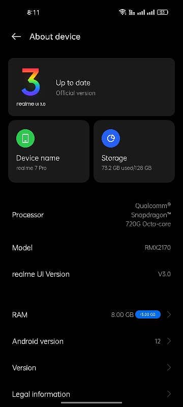 Realme 7pro 2